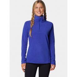 Bluza polarowa damska Columbia Glacial IV 1/2 Zip. Niebieskie bluzy Columbia, xs, bez wzorów, z polaru, bez kaptura. Za 89.99 zł.