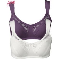 Piżama ze spodniami 3/4 bonprix czerwień granatu z nadrukiem. Czerwone bielizna sportowa bonprix, bez wzorów, z bawełny. Za 59.99 zł.