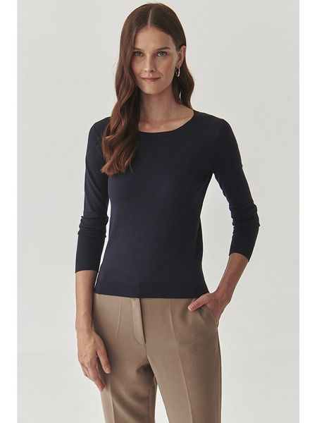 TATUUM Sweter w kolorze granatowym rozmiar: XXL. Niebieskie swetry Tatuum, xxl, bez wzorów, bez ramiączek. Za 100.52 zł.