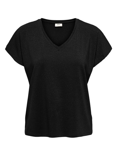 JDY Koszulka w kolorze czarnym rozmiar: XL. Czarne bluzki JDY, xl, bez wzorów, bez kołnierzyka, bez ramiączek. Za 48.16 zł.