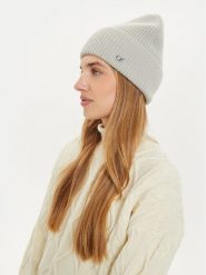 Calvin Klein Czapka K60K612592 Szary. Szare czapki Calvin Klein, bez wzorów, z materiału. Za 229.99 zł.