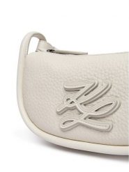 KARL LAGERFELD Torebka B2W30235 Biały. Białe torebki klasyczne KARL LAGERFELD, bez wzorów, ze skóry, bez dodatków. Za 999.99 zł.