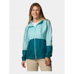 Kurtka przeciwwiatrowa damska Columbia Flash Forward II Windbreaker. Zielone kurtki sportowe Columbia, s, bez wzorów, z softshellu, bez kaptura, trekkingowe. Za 161.99 zł.