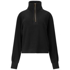 Bluza damska Athlecia Hecey. Czarne bluzy Athlecia, bez wzorów, bez kaptura. Za 249.50 zł.