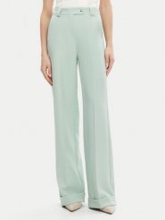 Maryley Spodnie materiałowe 25EB537/M26/43SP Zielony Regular Fit. Zielone spodnie materiałowe Maryley, m, bez wzorów, z materiału. Za 199.99 zł.