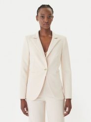 Rinascimento Marynarka CFC0128640003 Beżowy Regular Fit. Brązowe marynarki i żakiety Rinascimento, m, bez wzorów, z syntetyku. Za 699.99 zł.