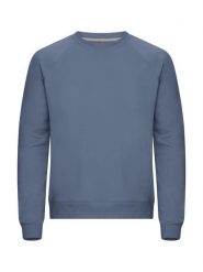 Clique Miami PRO Roundneck bluza z okrągłym dekoltem, French terry – Steel Blue. Niebieskie bluzy CLIQUE, xl, bez wzorów, z bawełny, bez kaptura. Za 189.41 zł.
