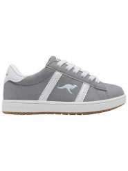 Kangaroos Sneakersy "K-CA Miles OS" w kolorze szarym rozmiar: 34. Szare trampki KangaROOS, bez wzorów, bez zapięcia. Za 87.81 zł.