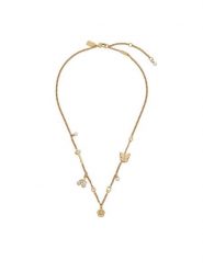 Coach Naszyjnik 37559726 Złoty. Żółte naszyjniki Coach, metalowe. Za 749.99 zł.