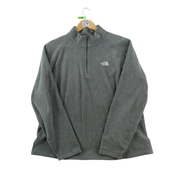 Second life - Bluza polarowa damska z golfem - Stan bardzo dobry. Szare bluzy The North Face, m, bez wzorów, z materiału, bez kaptura. Za 143.46 zł.