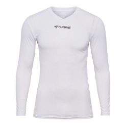 Dżersej z długim rękawem Hummel Bl Essential. Białe bielizna sportowa Hummel, bez wzorów, z dżerseju. Za 119.00 zł.