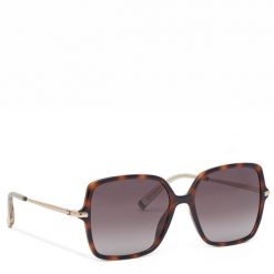 Okulary przeciwsłoneczne Tommy Hilfiger. Brązowe okulary przeciwsłoneczne TOMMY HILFIGER, bez wzorów. Za 419.99 zł.