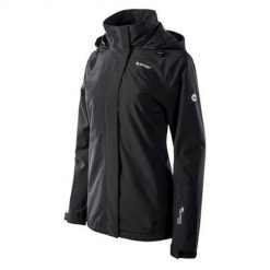 Kurtka trekkingowa damska Hi-Tec Oscar. Czarne kurtki sportowe Hi-tec, m, bez wzorów, z syntetyku, bez kaptura, trekkingowe. Za 282.00 zł.