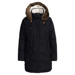 Kurtka zimowa damska Roxy Ellie parka. Czarne parki Roxy, na zimę, l, z poliesteru, bez kaptura. Za 522.00 zł.