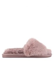 DeeZee Kapcie WFA3204-1 Różowy. Czerwone obuwie domowe DeeZee, bez wzorów, z materiału, bez zapięcia. Za 59.99 zł.