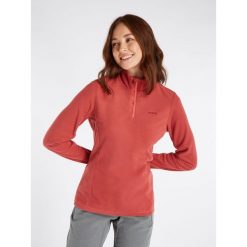 Bluza damska Protest MUTEZ 1/4 zip top. Brązowe bluzy Protest, na zimę, m, bez wzorów, bez kaptura. Za 189.99 zł.