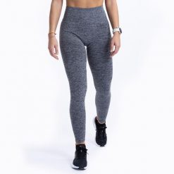 Sportowe legginsy damskie Xtreme Sportswear Antracyt melanż. Szare legginsy XTREME, xl, bez wzorów. Za 108.99 zł.