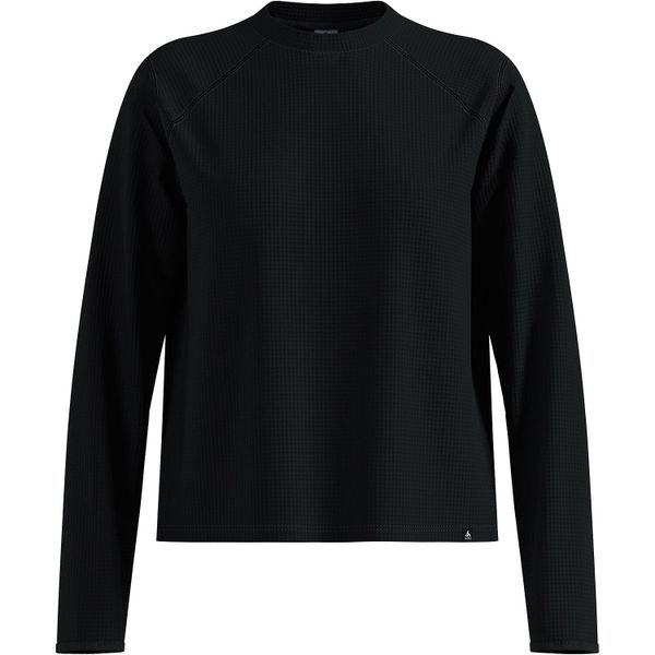 Bluza bez kaptura Odlo Mid Layer CUBIC. Czarne bluzy Odlo, l, bez wzorów, z dzianiny, bez kaptura. Za 225.00 zł.