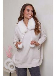 Soft Cashmere Sweter w kolorze jasnoróżowym rozmiar: 38/40. Różowe swetry Soft Cashmere, bez wzorów, bez ramiączek. Za 145.26 zł.