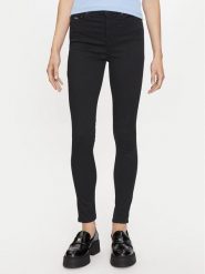 Tommy Jeans Jeansy Nora DW0DW19935 Czarny Skinny Fit. Czarne jeansy Tommy Jeans, bez wzorów. Za 289.99 zł.