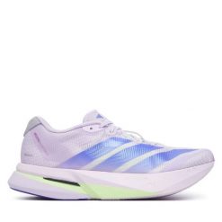 Buty do biegania adidas. Fioletowe obuwie sportowe Adidas, bez zapięcia, do biegania. Za 699.99 zł.