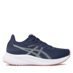 Buty do biegania Asics. Niebieskie obuwie sportowe Asics, bez zapięcia, do biegania. Za 199.99 zł.