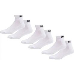 Odzież Skarpety unisex SkatePro Ankle Socks 3-Zestaw - Biały - 46-48. Biała skarpety SKATEPRO, bez wzorów. W wyprzedaży za 23.99 zł.