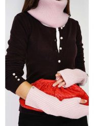 William de Faye Ogrzewacze w kolorze jasnoróżowym rozmiar: onesize. Różowe rękawiczki William de Faye, bez wzorów, z kaszmiru. Za 39.99 zł.