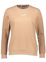 Puma Bluza "ESS+" w kolorze beżowym rozmiar: M. Brązowe bluzy Puma, m, bez wzorów, bez kaptura. Za 105.63 zł.