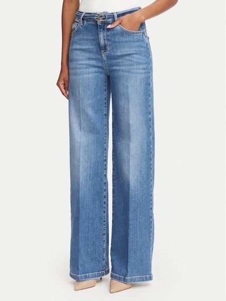 Liu Jo Jeansy Regular UF6088 D0264 Niebieski Flared Leg. Niebieskie jeansy Liu Jo, bez wzorów. Za 729.99 zł.