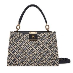 Torebka Tommy Hilfiger. Niebieskie torebki klasyczne TOMMY HILFIGER, bez wzorów, bez dodatków. Za 699.99 zł.