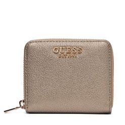 Mały Portfel Damski Guess. Żółte portfele Guess, z aplikacjami. Za 219.99 zł.