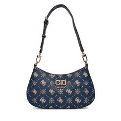 Torebka Guess. Niebieskie torebki klasyczne Guess, z aplikacjami, bez dodatków. Za 609.99 zł.