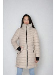 Steve Madden Płaszcz zimowy w kolorze beżowym rozmiar: S. Brązowe płaszcze Steve Madden, na zimę, s, bez wzorów, z puchu, bez kaptura. Za 278.45 zł.