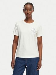 Gant T-Shirt 4201440 Biały Regular Fit. Białe t-shirty GANT, s, bez wzorów, z bawełny, bez kołnierzyka, bez ramiączek. Za 231.99 zł.