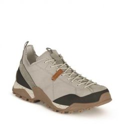 Buty trekkingowe damskie Aku Nativa Canvas. Szare trekkingi Aku, z gumy, trekkingowe. Za 349.00 zł.