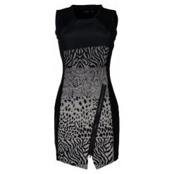 Desigual Sukienka Damska Santorini 36 Czarny. Sukienki Desigual. W wyprzedaży za 332.00 zł.