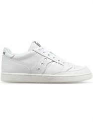Saucony Skórzane sneakersy w kolorze białym rozmiar: 38,5. Białe trampki Saucony, bez wzorów, bez zapięcia. Za 237.17 zł.