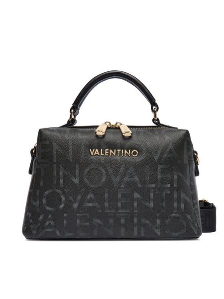 Valentino Torebka Regina Re VBS9IS42 Czarny. Czarne torebki klasyczne Valentino, bez wzorów, ze skóry, bez dodatków. Za 479.99 zł.