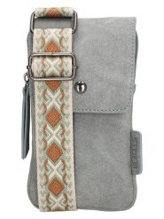 Beagles Torebka w kolorze szarym na telefon - 11 x 20 x 2 cm rozmiar: onesize. Szare torby na ramię Beagles, bez wzorów, z materiału, przez ramię, bez dodatków. Za 63.95 zł.