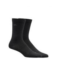 Craft Wool Liner Sock 2-pack cienkie ocieplane skarpety z wełny – Black. Czarne skarpety Craft, bez wzorów, z wełny. Za 151.00 zł.
