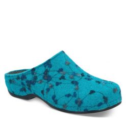 Kapcie Berkemann. Czerwone obuwie domowe Berkemann, bez wzorów, bez zapięcia. Za 319.99 zł.