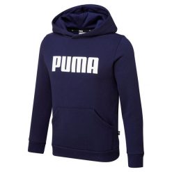 PUMA BLUZA ESS FL 84759602 r 152. Niebieskie bluzy Puma, bez wzorów, bez kaptura. Za 121.99 zł.