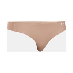 Under Armour Stringi damskie Pure Stretch Thong beżowy r. S (1275732-295). Bielizna sportowa Under Armour. Za 39.00 zł.