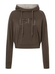 Super.natural Bluza "Liquid" w kolorze brązowym rozmiar: S. Brązowe bluzy super.natural, s, bez wzorów, z wełny, z kapturem. Za 252.99 zł.