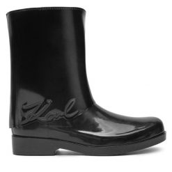 Kalosze KARL LAGERFELD. Czarne kalosze KARL LAGERFELD, bez wzorów. Za 479.99 zł.