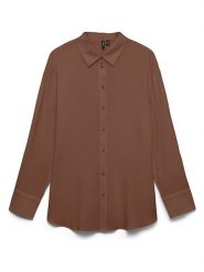 Vero Moda Koszula w kolorze jasnobrązowym rozmiar: M. Brązowe koszule Vero Moda, m, bez wzorów, bez kołnierzyka, bez ramiączek. Za 149.95 zł.