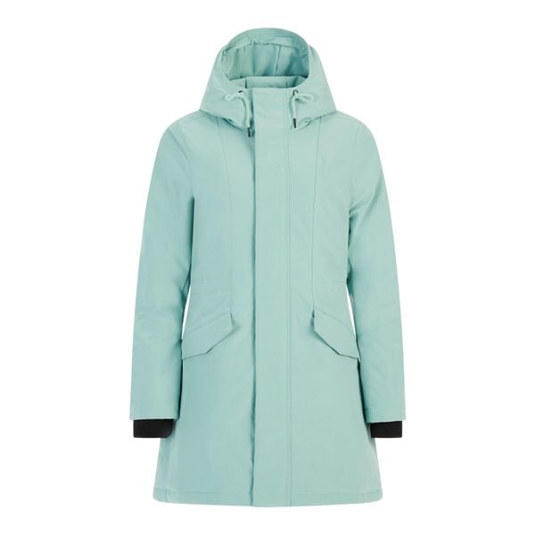 Damska kurtka wodoodporna Protest Laniakea. Niebieskie kurtki sportowe Protest, bez wzorów, bez kaptura, trekkingowe. Za 702.00 zł.