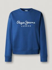 Pepe Jeans Bluza "Maty" w kolorze niebieskim rozmiar: L. Niebieskie bluzy Pepe Jeans, l, bez wzorów, z jeansu, bez kaptura. Za 152.99 zł.