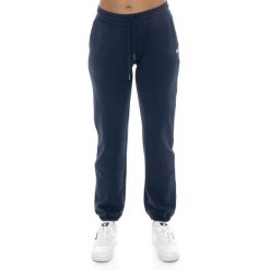 Bluza z bawełna z kieszenie na co dzień na siłownię. Niebieskie spodnie materiałowe LEONE 1947 APPAREL, na co dzień, bez wzorów, z bawełny. W wyprzedaży za 101.80 zł.